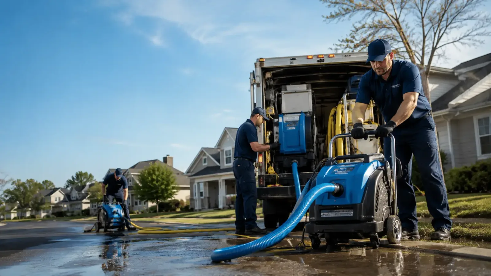 Flood Damage Cleanup in West Milford, WV